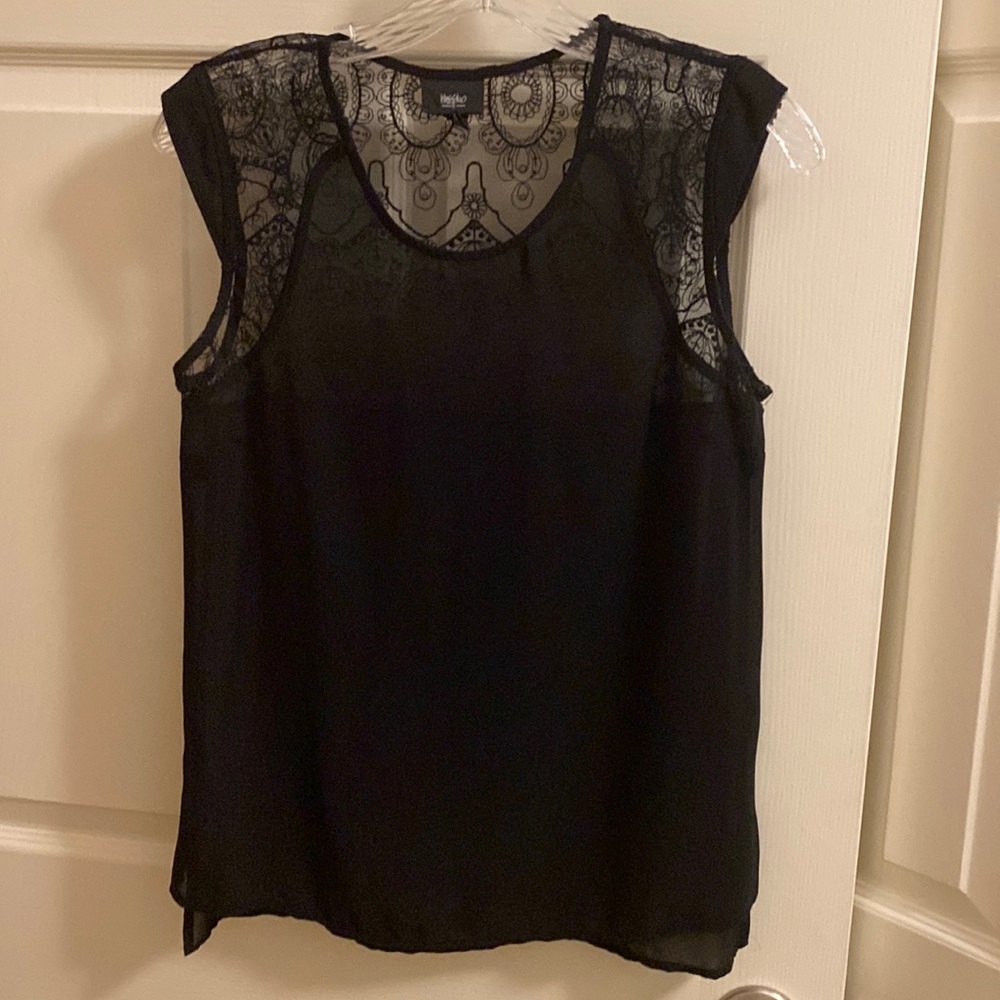 Black blouse. Size XS